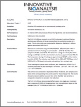 UV-Diffusers SARS-CoV-2 Test Report